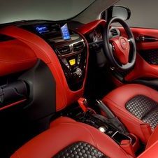 Aston Martin handfitted the interior for the Cygnet