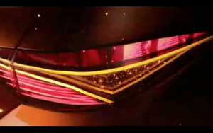The rear lights carry the sharp points we see on the door handles