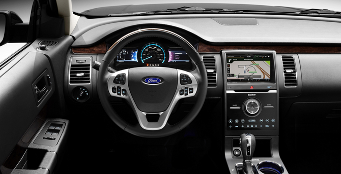 The 2013 Ford Flex Gets Even More Monolithic Front The 2013 Ford Flex Gets Even More Monolithic Front