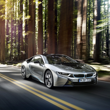 The car combined a turbocharged three-cylinder engine and hybrid motor
