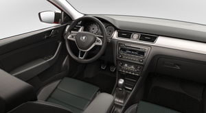 The passenger compartment is the same size but there is less storage space