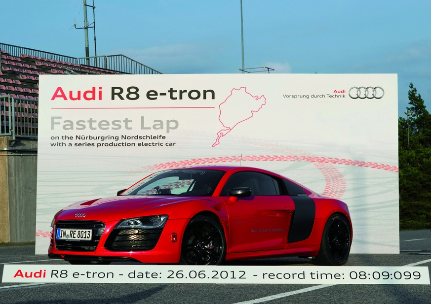 Fastest lap on Nürburgring by a production eletric car
