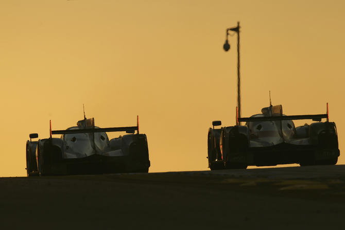 Audi dominated for the entire 24 hours Audi dominated for the entire 24 hours
