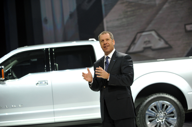 Ford CEO Alan Mullaly says that he expects a better year in 2013 Ford CEO Alan Mullaly says that he expects a better year in 2013