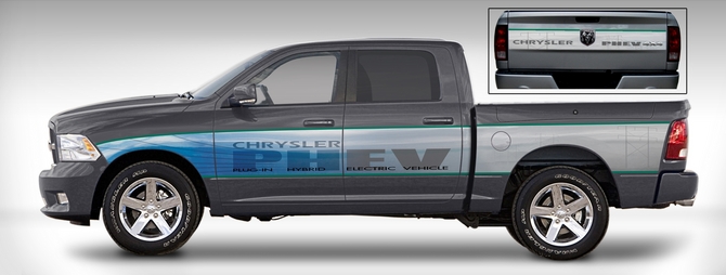 Chrysler Produces Fleet of Experimental Plug-in Electric Ram Pickups Chrysler Produces Fleet of Experimental Plug-in Electric Ram Pickups