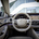 It has a two-spoke AMG steering wheel and standard head-up display