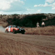 The car uses a tuned version of Nissan's L24 inline six that adds about 60hp