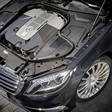 It is powered by a 6.0-liter twin-turbo V12