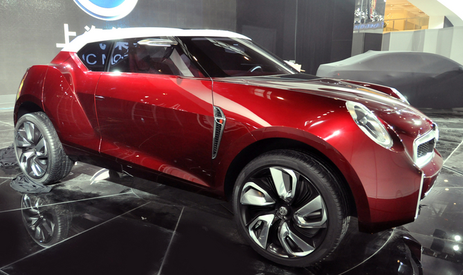 MG showed the Icon concept at the Beijing Motor Show MG showed the Icon concept at the Beijing Motor Show