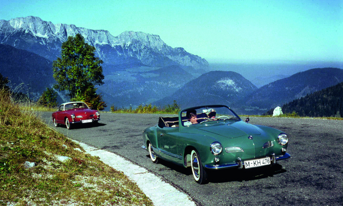 The convertible was added in 1957 The convertible was added in 1957