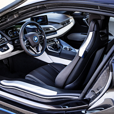 The electric motor has its own two-speed transmission