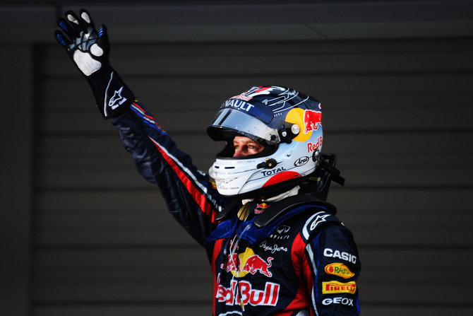 Vettel world champion in Button win Vettel world champion in Button win