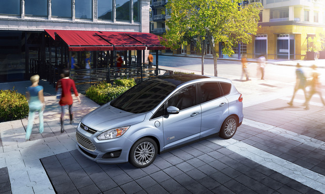 The C-Max is a major part of Ford's campaign to sell more electric vehicles in the US The C-Max is a major part of Ford's campaign to sell more electric vehicles in the US