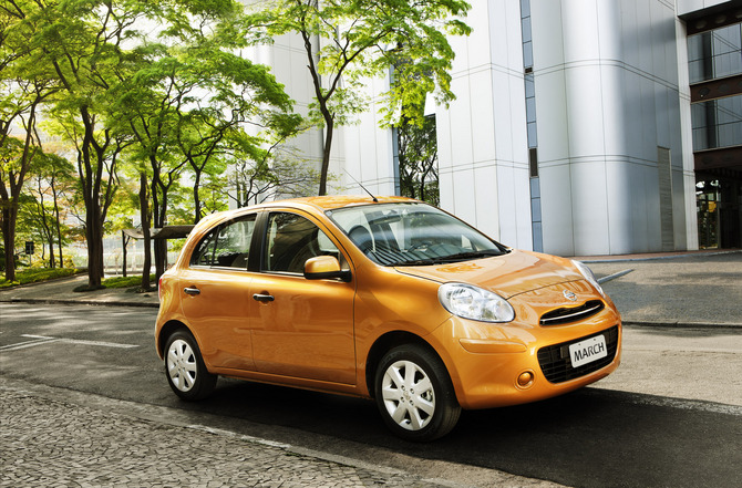 O March/Micra é o best-seller da Nissan no Brasil O March/Micra é o best-seller da Nissan no Brasil