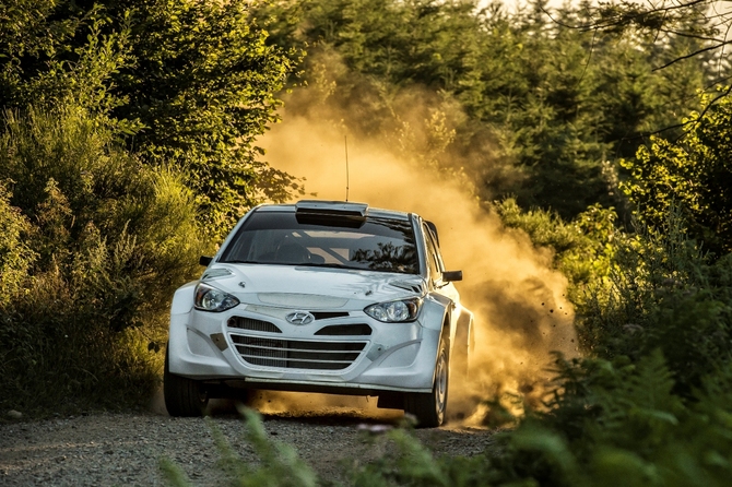 O i20 WRC está a ser testado no sul de França O i20 WRC está a ser testado no sul de França