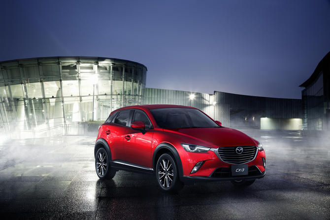 The Mazda2 is the model that underlies the new SUV of the Japanese brand The Mazda2 is the model that underlies the new SUV of the Japanese brand