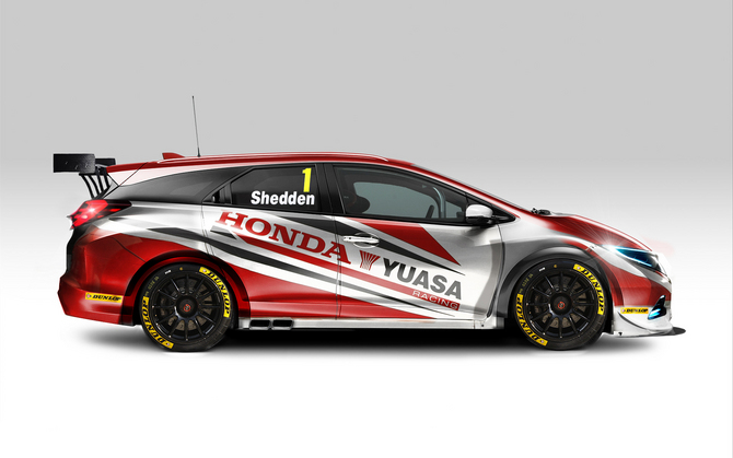 The Civic Tourer is going racing next year in the BTCC The Civic Tourer is going racing next year in the BTCC