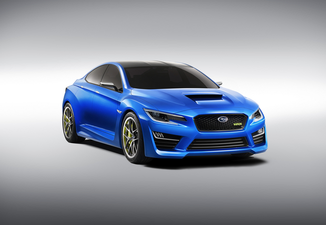 The new WRX Concept barely looks like the Impreza that it is based on The new WRX Concept barely looks like the Impreza that it is based on