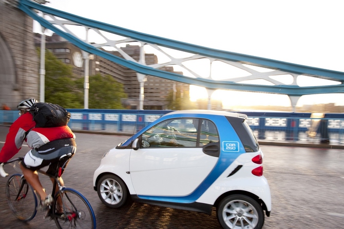 Daimler's Car2Go Car Sharing Opens in London Daimler's Car2Go Car Sharing Opens in London