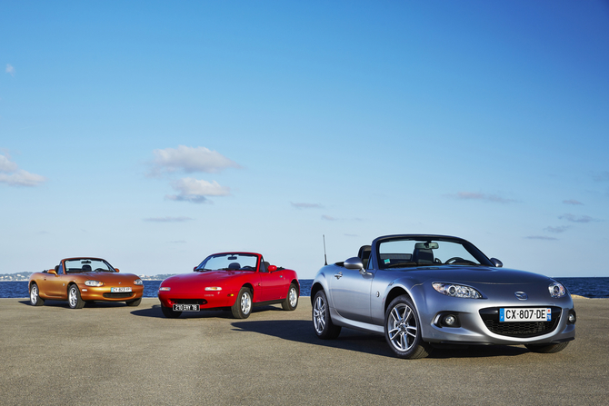 Mazda feiert in Goodwood den MX-5 Mazda feiert in Goodwood den MX-5