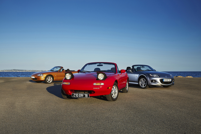 Mazda feiert in Goodwood den MX-5 Mazda feiert in Goodwood den MX-5