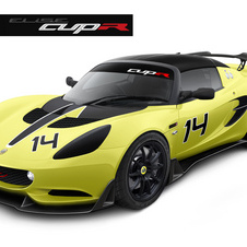 The car is built for racing in the Lotus Cup series around the world
