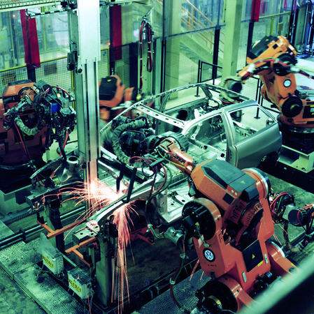The factory includes assembly lines that are over 12km long The factory includes assembly lines that are over 12km long