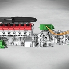Den V12 Hybridmotor zeigte Ferrari schon vor einem Jahr