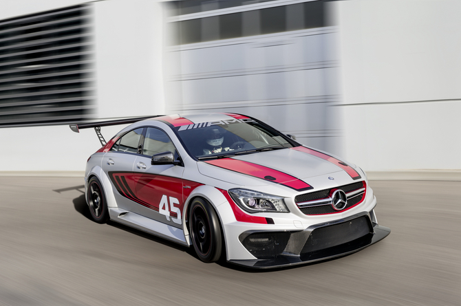 The CLA45 AMG Racing Series imagines a cheaper alternative to the SLS AMG GT3 for regional racing The CLA45 AMG Racing Series imagines a cheaper alternative to the SLS AMG GT3 for regional racing