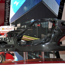 The rest of the car's parts will be bolted onto this body