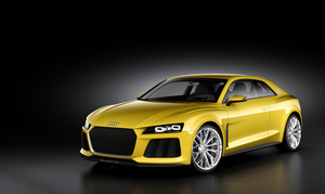 The car is said to fit between the R8 and RS4
