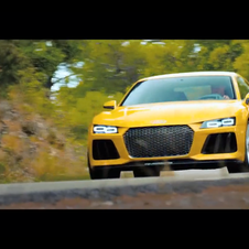 It combines a 4.0-liter twin-turbo V8 and a hybrid motor with an eight-speed automatic and all-wheel drive