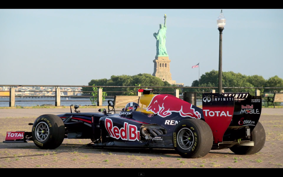 Red Bull Promotes New Jersey Grand Prix with Video of RB8 Driving