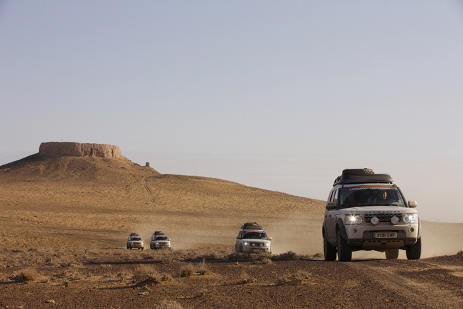 The Kazakh desert The Kazakh desert