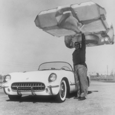 The fiber glass on the Corvette had fitment problems at first, but over 60 years that has been fixed