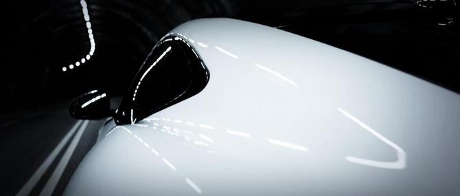 Jaguar's latest image shows the car over its shoulder Jaguar's latest image shows the car over its shoulder