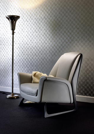 The chair is meant to look light and symbolize Audi design The chair is meant to look light and symbolize Audi design