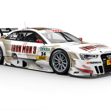 For the Hockenheim race, Audi will have a car sponsored by the new Iron Man 3 movie