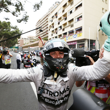 Rosberg conquistou pelo segundo ano consecutivo a vitória no Grande Prémio do Mónaco