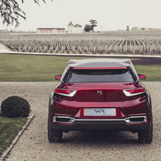 The rear of the Wild Rubis is higher on the edges than in the middle, which makes it look like it has horns
