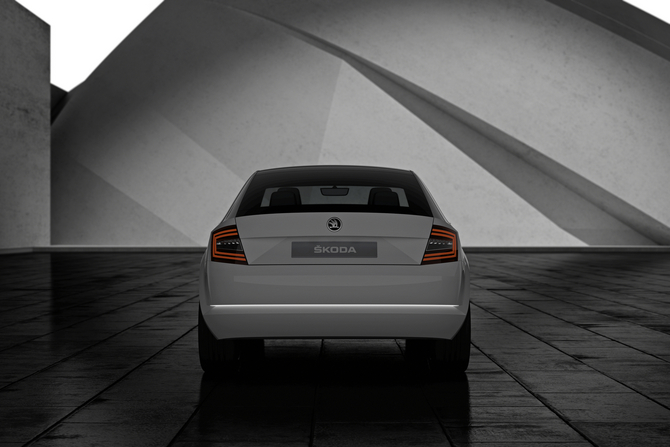 Skoda presents VisionD and new corporate design in Geneva Skoda presents VisionD and new corporate design in Geneva