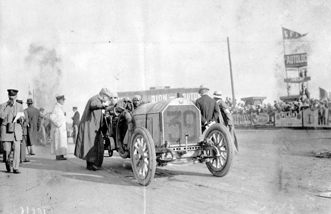 Benz 120 HP ,GP de Dieppe, 07071908, Fritz Erle, No.39 Benz 120 HP ,GP de Dieppe, 07071908, Fritz Erle, No.39