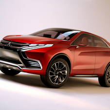 Em termos de design o protótipo recebe a linguagem tradicional SUV da Mitsubishi, incluindo a grelha central