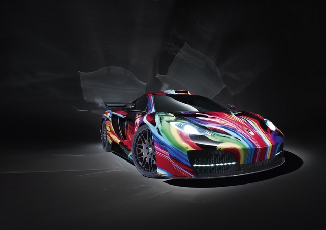 Hamann's modifications adds larger air intakes and forged wheels Hamann's modifications adds larger air intakes and forged wheels