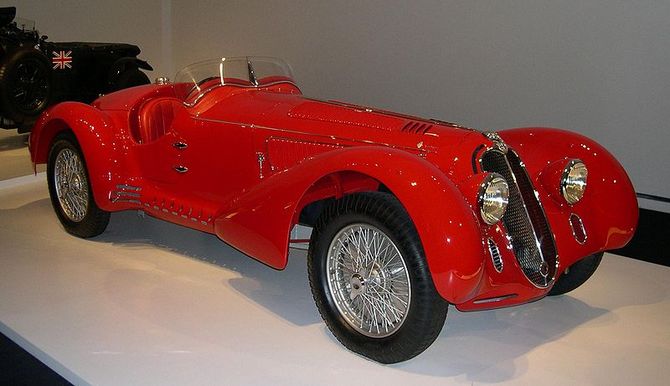 Alfa Romeo 8C 2900 MM Touring Spider Alfa Romeo 8C 2900 MM Touring Spider