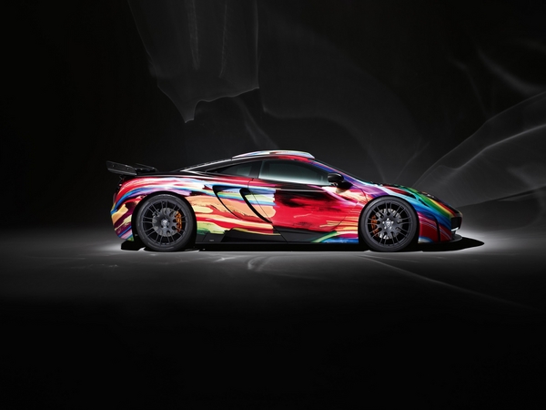On top of the conversion, the car gets the unique paint job. On top of the conversion, the car gets the unique paint job.