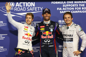 Vettel dominated the race to give Red Bull command of the podium. Rosberg took the final rung