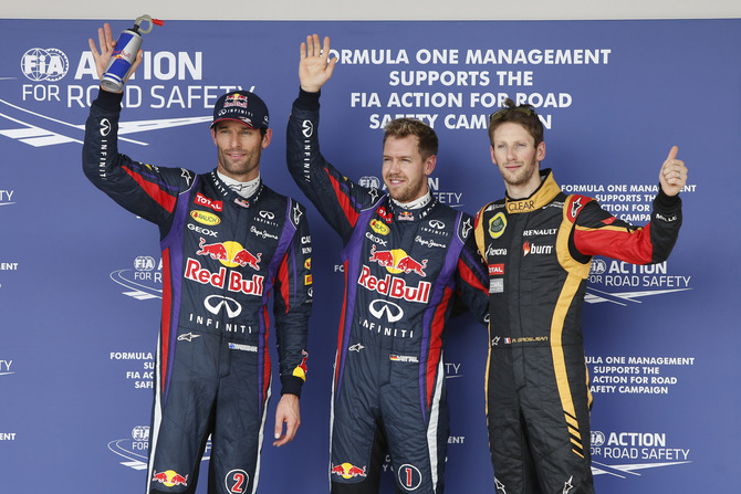 Grosjean did an admirable job to hold off Webber Grosjean did an admirable job to hold off Webber
