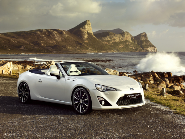 Toyota showed the FT86 Open concept at the Geneva Motor Show Toyota showed the FT86 Open concept at the Geneva Motor Show