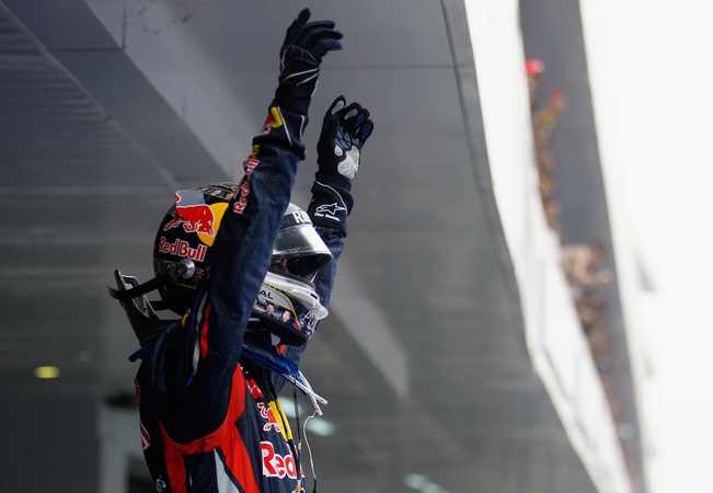 Vettel wins for the 11th time this season Vettel wins for the 11th time this season